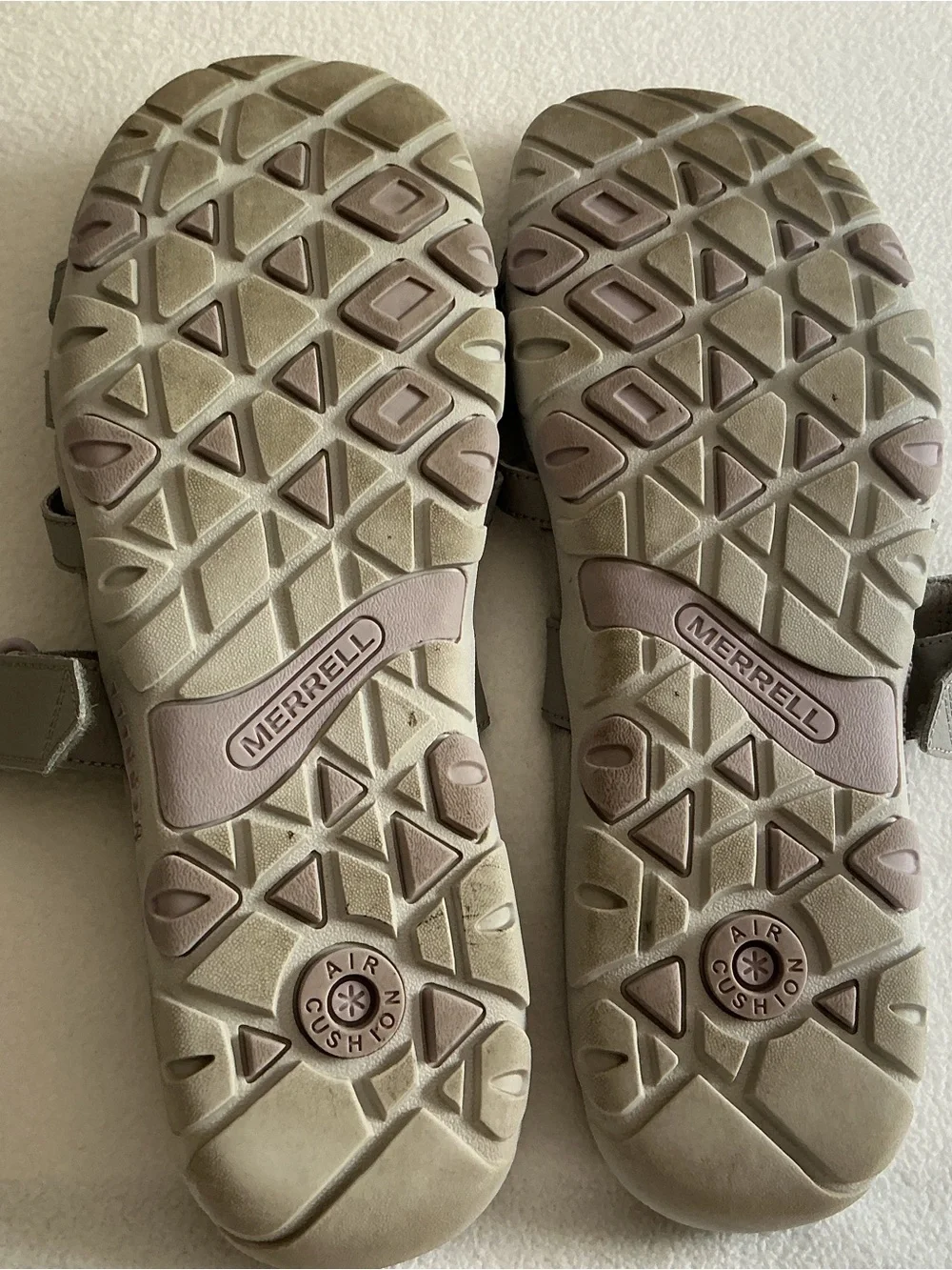 Merrell Women's Kaloka Gray Leather Strappy Comfort Slide Sandals Size 11 EU 42